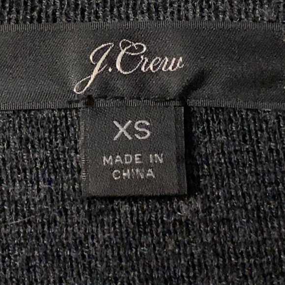 J. Crew Gray Cardigan Sweater Cozy Minimalist Design - Picture 6 of 10